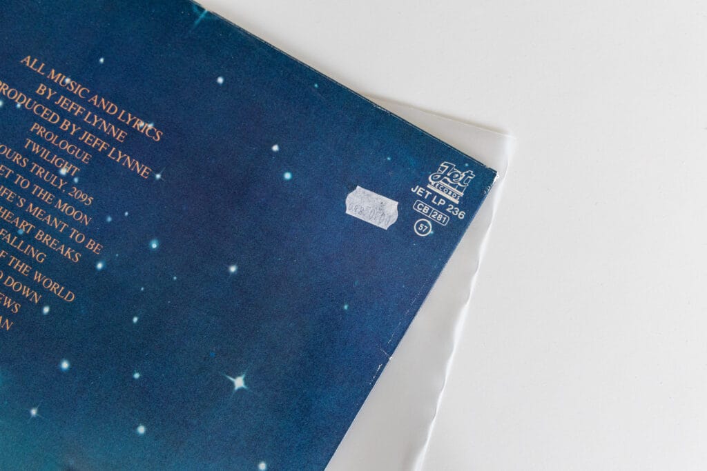 Pressage vinyle original ELO Time Jet Records 1981