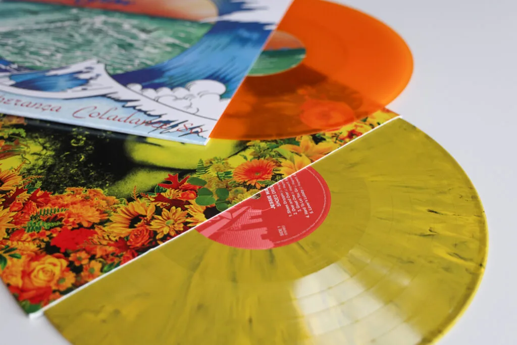 Vinyles colorés de la collection personnelle Pause Vinyle - Illustration de l'article Comment savoir si un vinyle est de bonne qualité ?