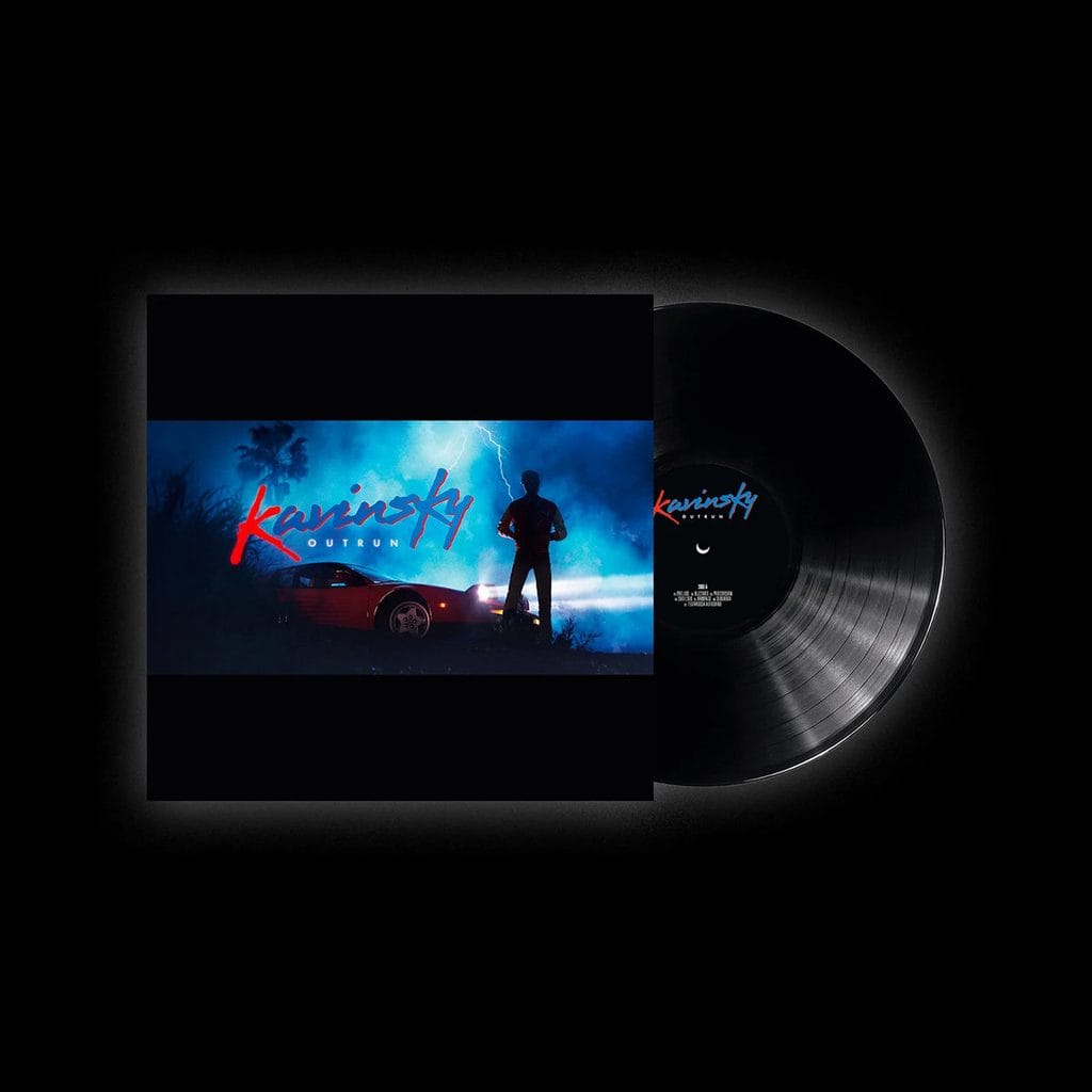 OutRun 1xLP Vinyl - illustration de l'article cote vinyles Kavinsky